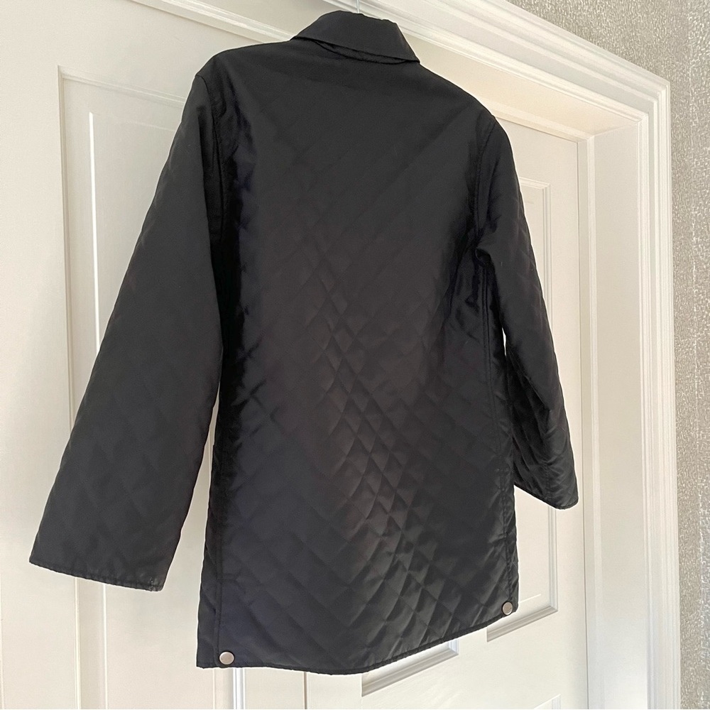 Ferragamo black quilted jacket S - Picture 15 of 16